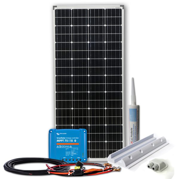 160W Mono-HV Solaranlage  Victron MPPT