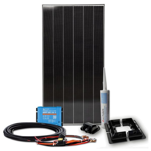 250W BLACK LINE Solaranlage  Schindel Zellen Victron MPPT